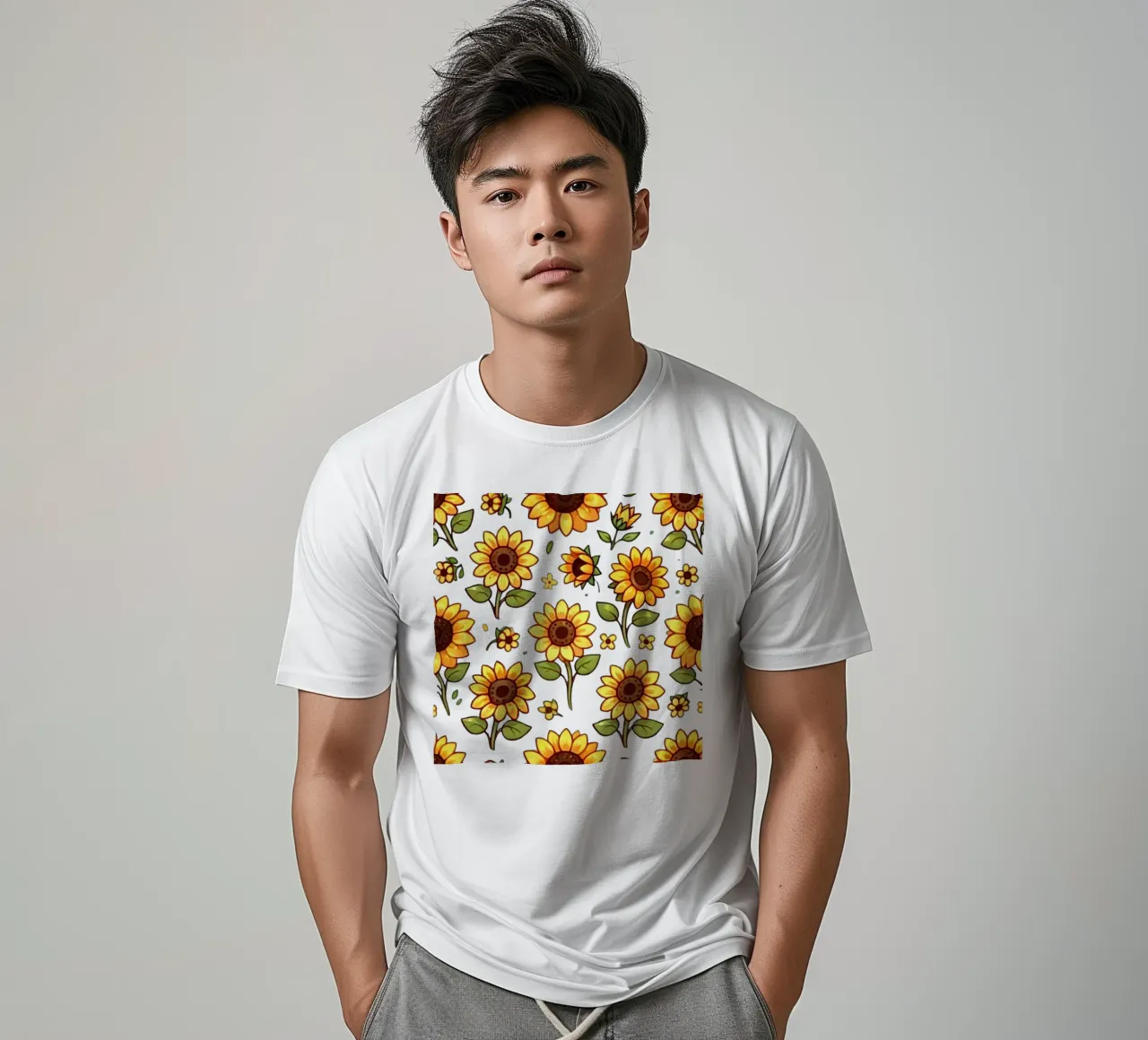 Girasole t-shirt da Organic Aesthetics