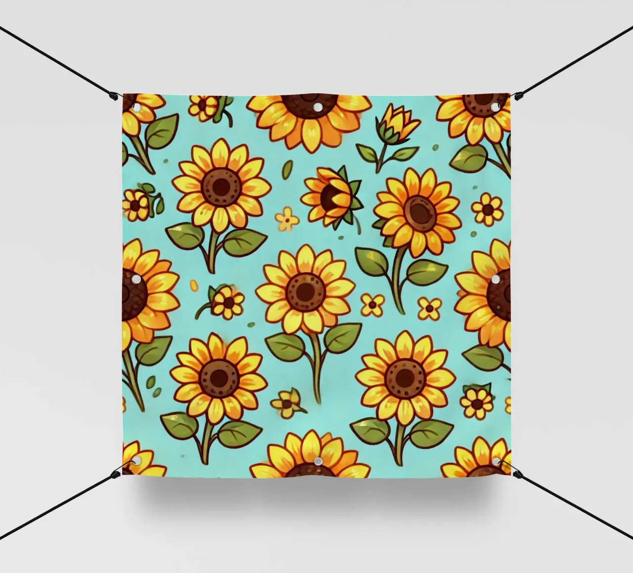 Girasole telo in pvc da Organic Aesthetics