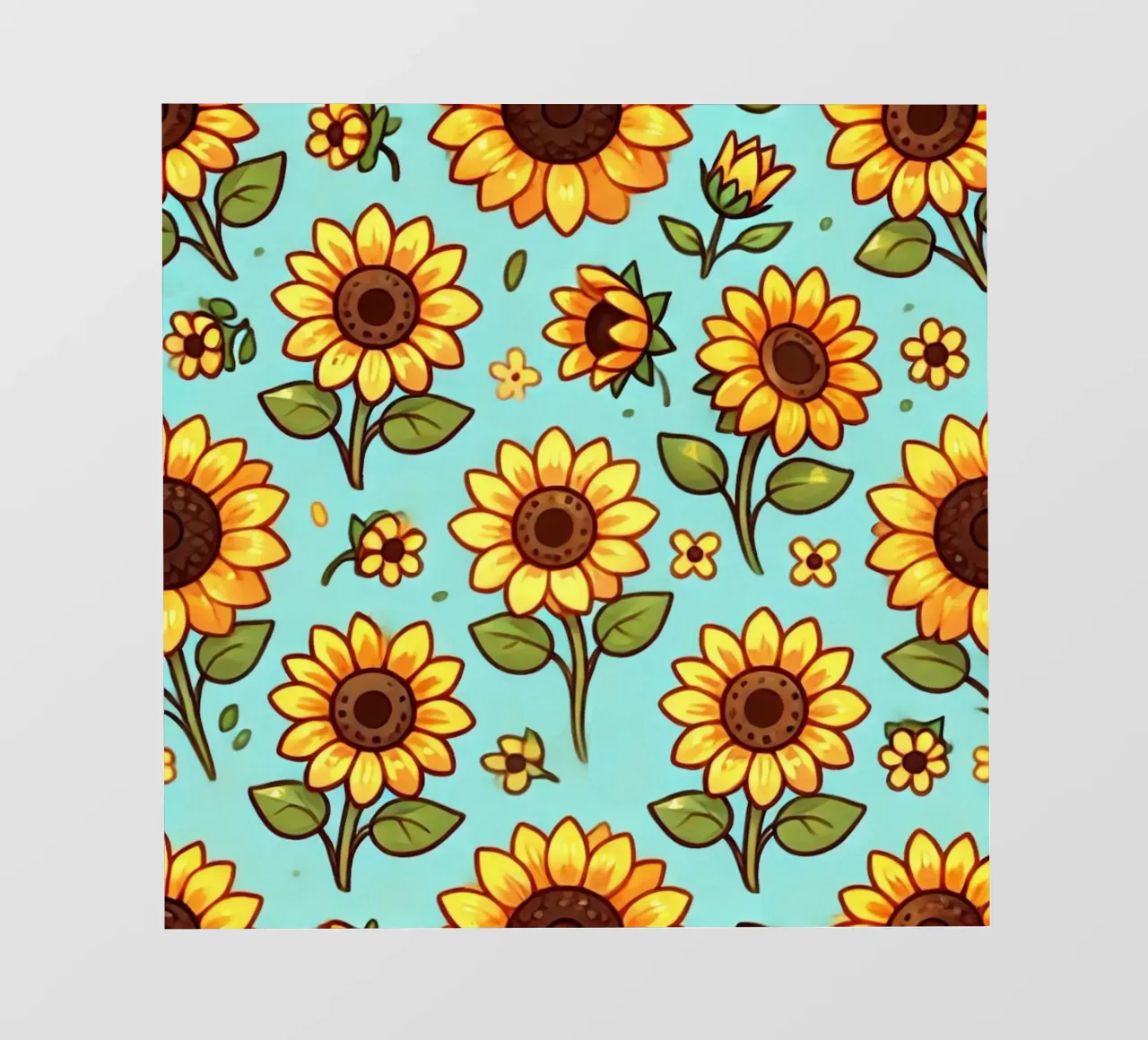 Girasole telo in pvc da Organic Aesthetics