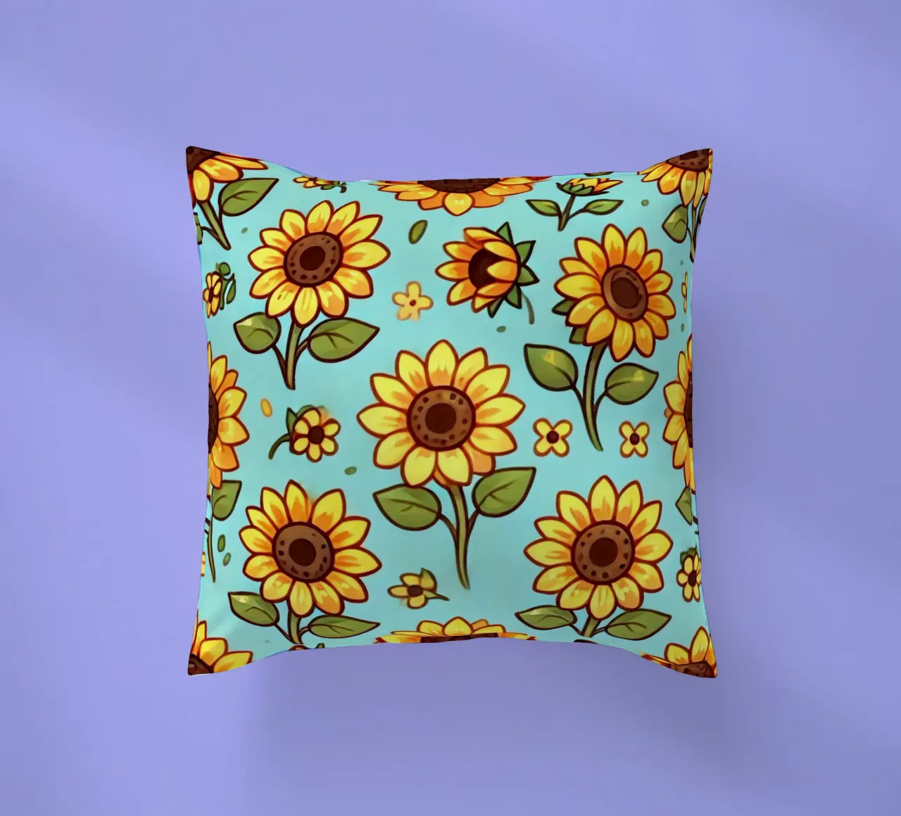 Girasole cuscino da Organic Aesthetics