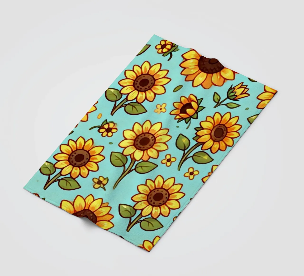 Girasole coperta in pile da Organic Aesthetics
