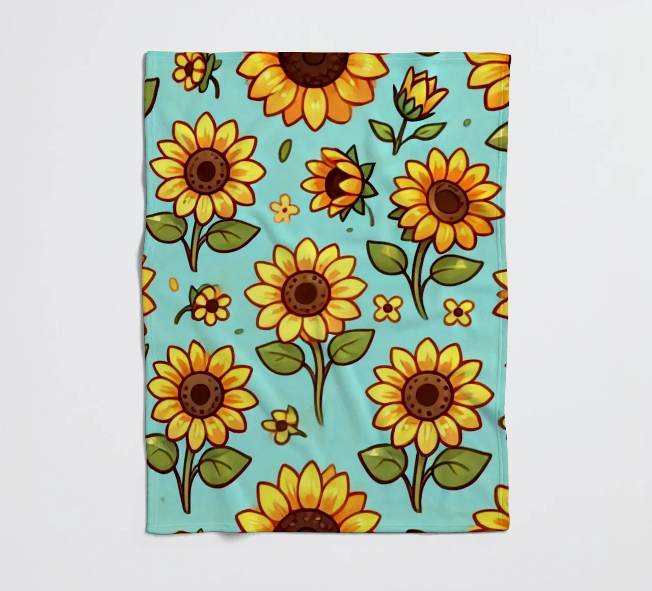 Girasole coperta in pile da Organic Aesthetics