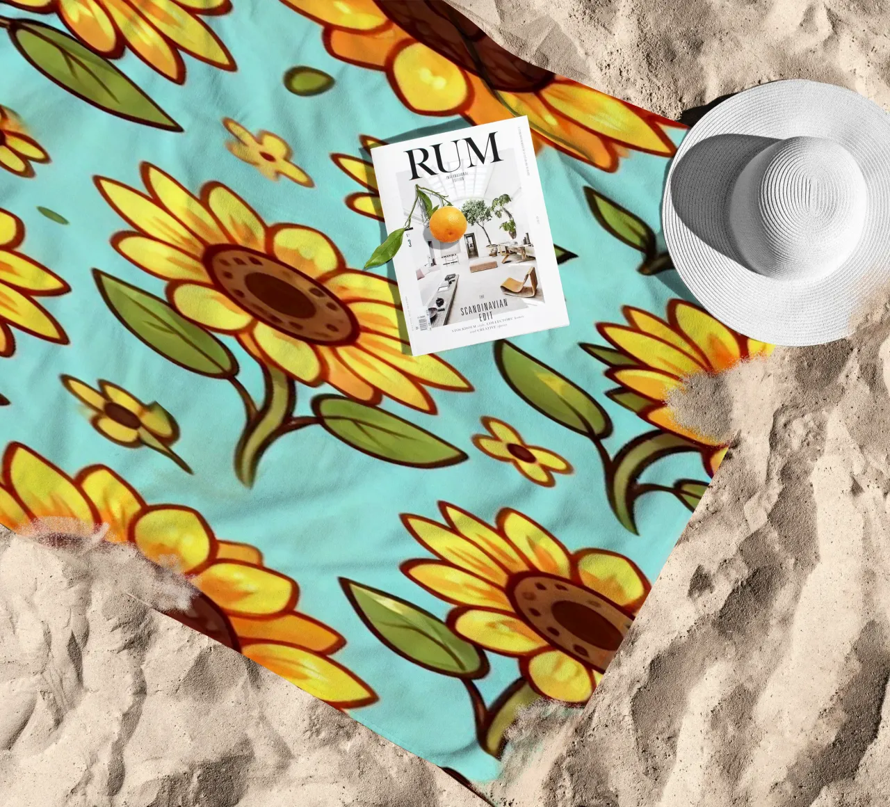 Girasole telo mare da Organic Aesthetics