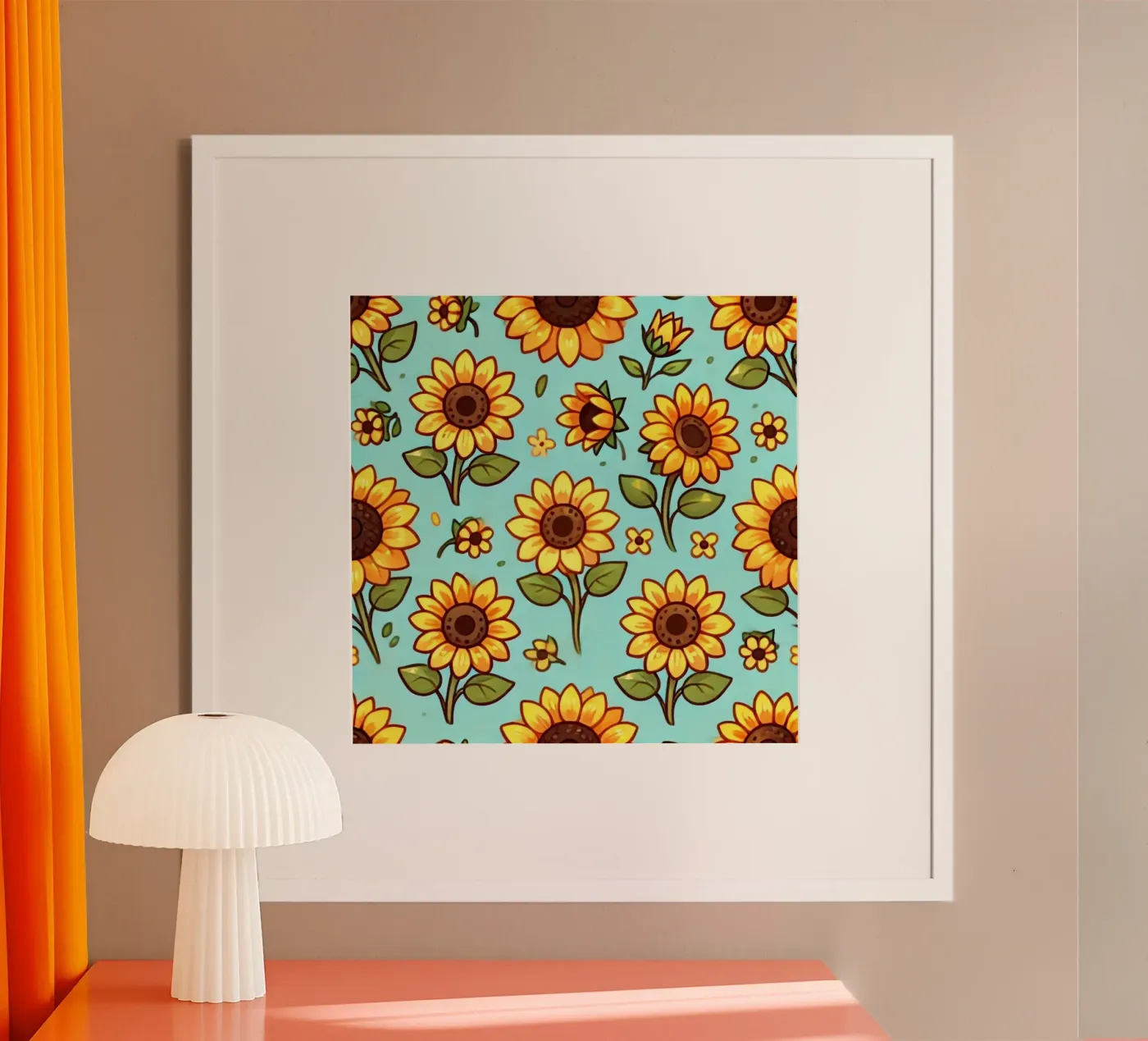 Girasole poster da Organic Aesthetics