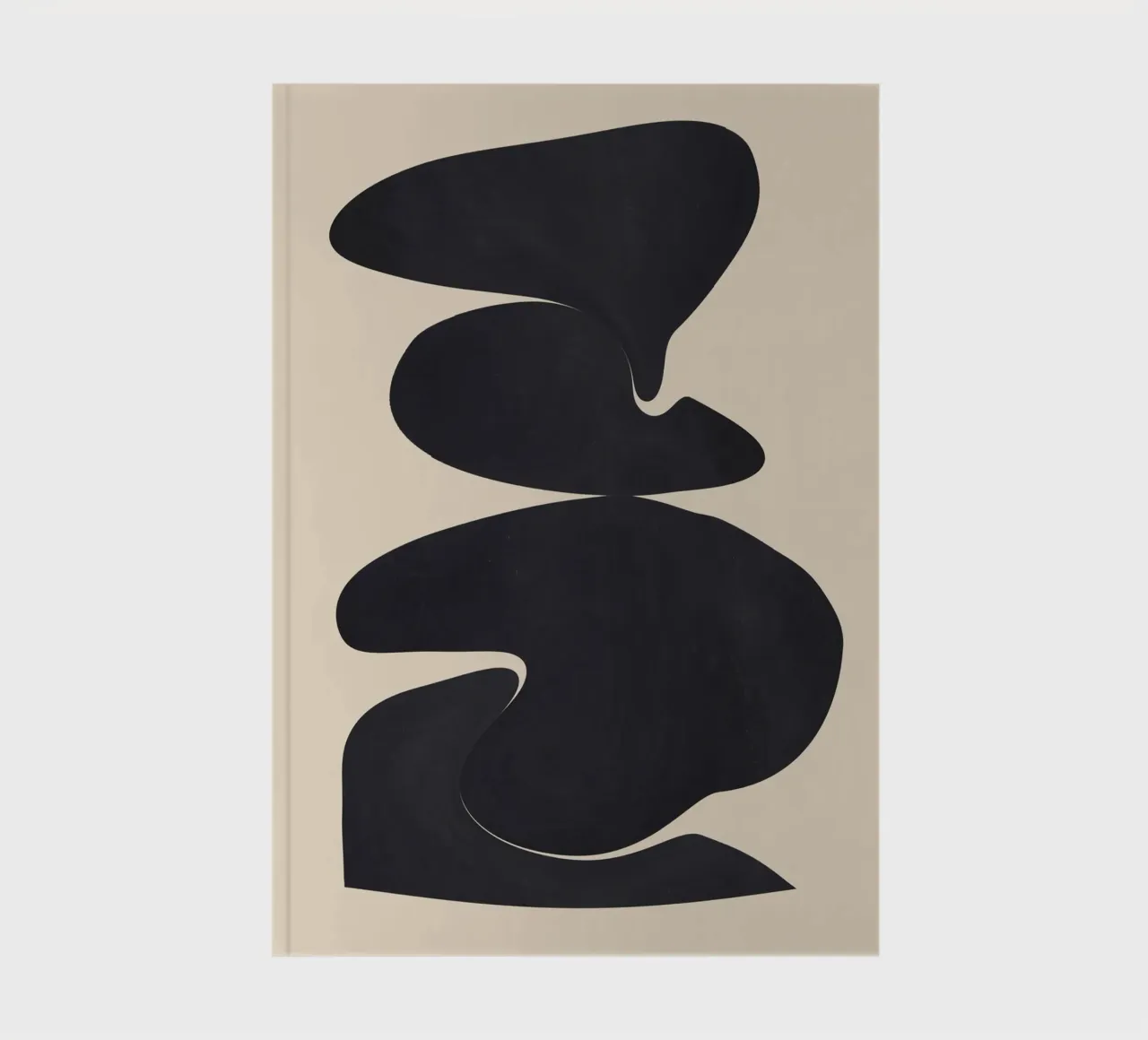 Modern Abstract Shapes 114 notebook by ThingDesign