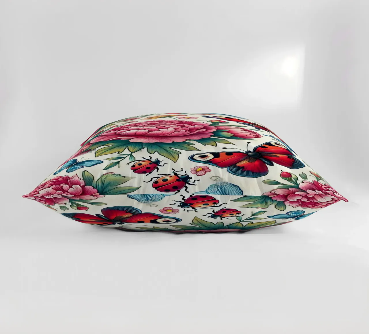 Paradiso delle Peonie cuscino da Organic Aesthetics