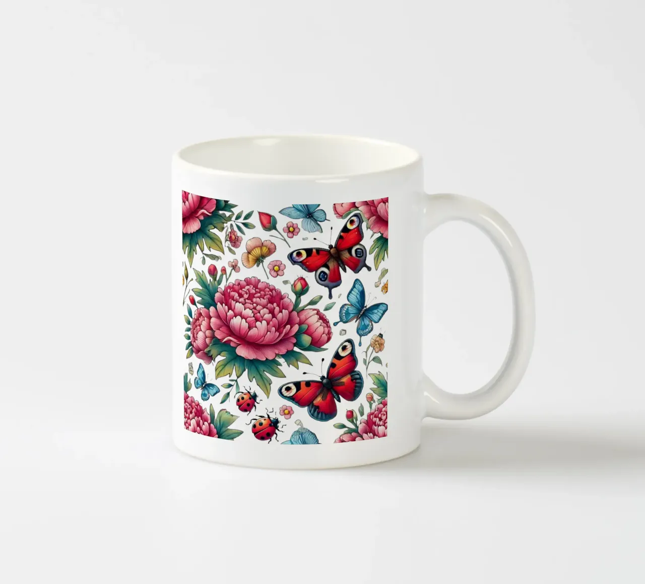 Paradiso delle Peonie tazza in ceramica da Organic Aesthetics