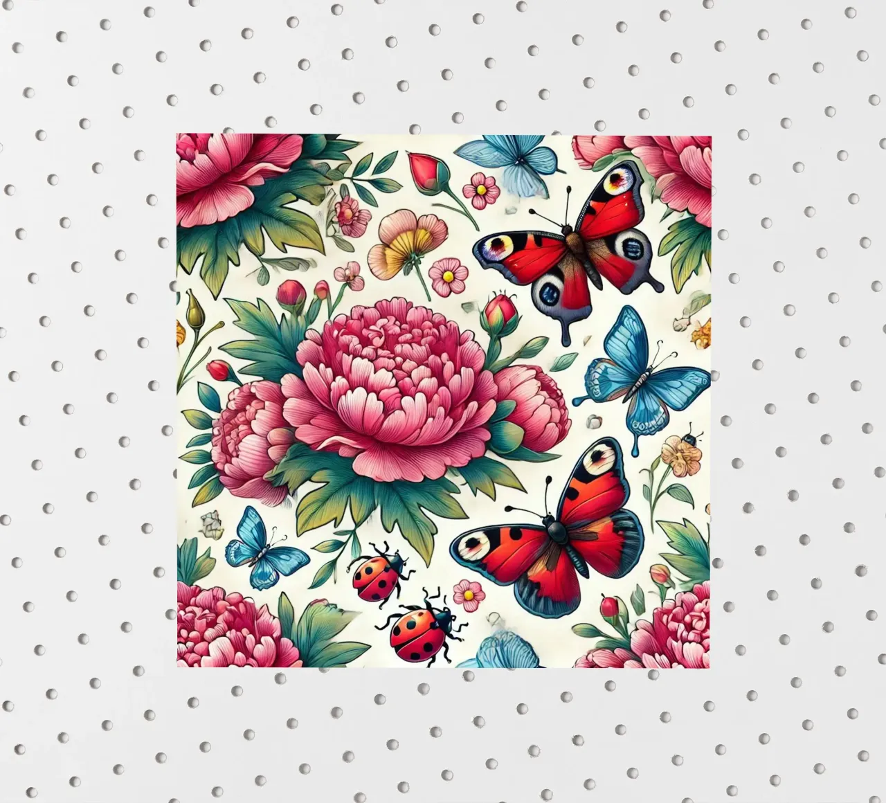 Peony Paradise sticker by Organic Aesthetics