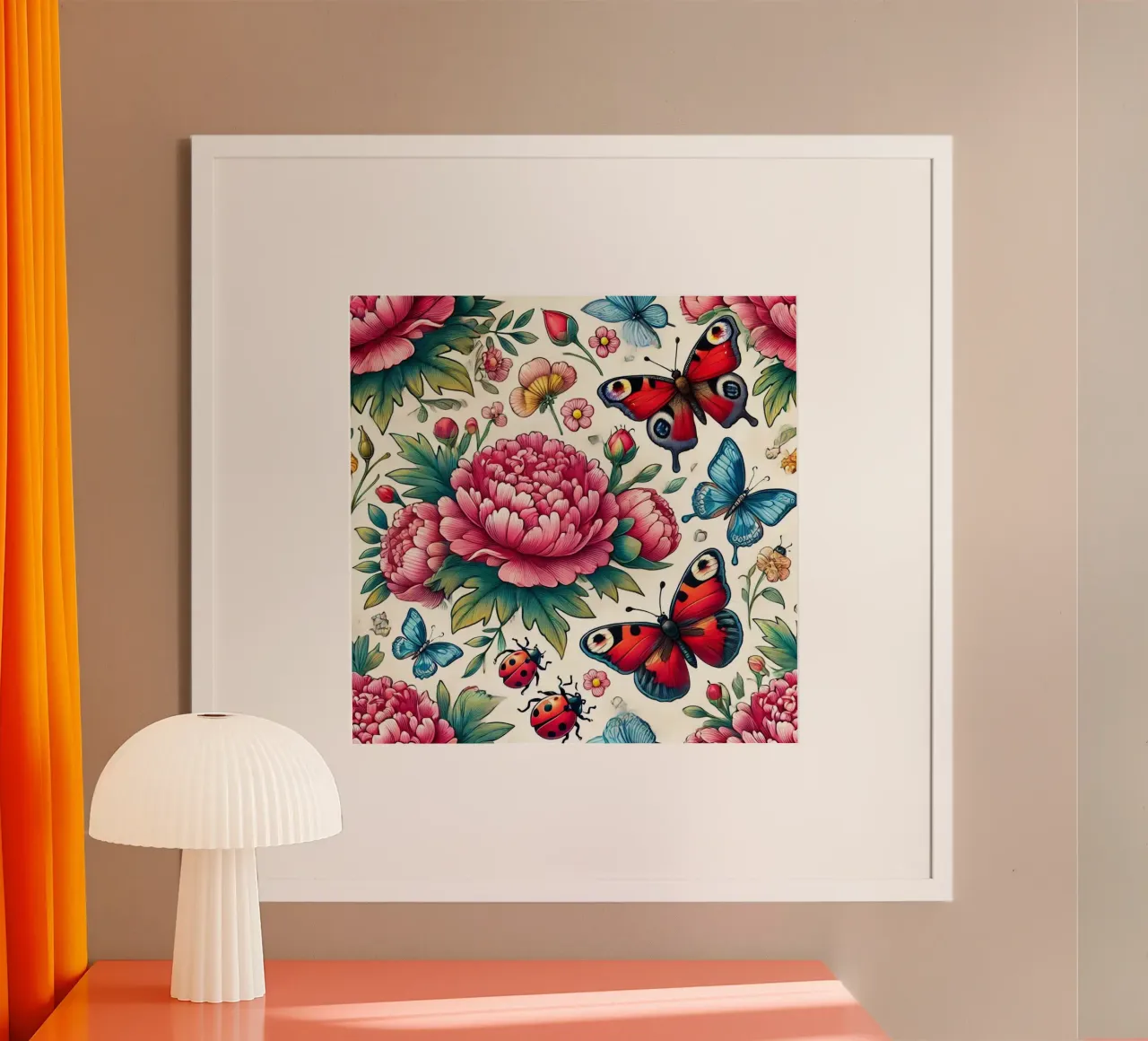 Peony Paradise hahnemühle by Organic Aesthetics