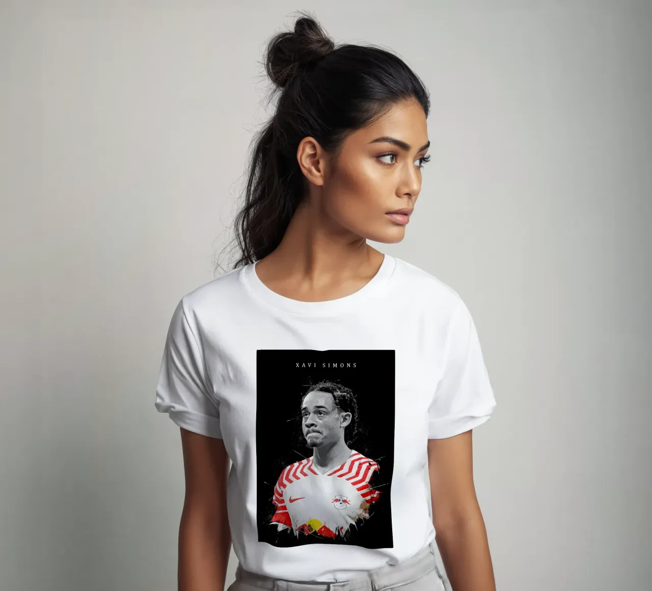 Xavi Simons t-shirt da tenten
