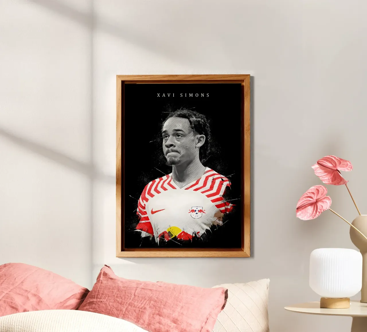 Xavi Simons alluminio dibond da tenten