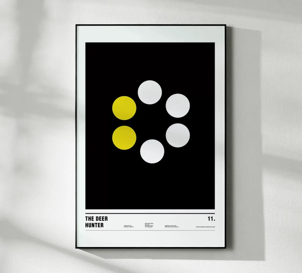 The Deer Hunter plexiglass da Nick Barclay