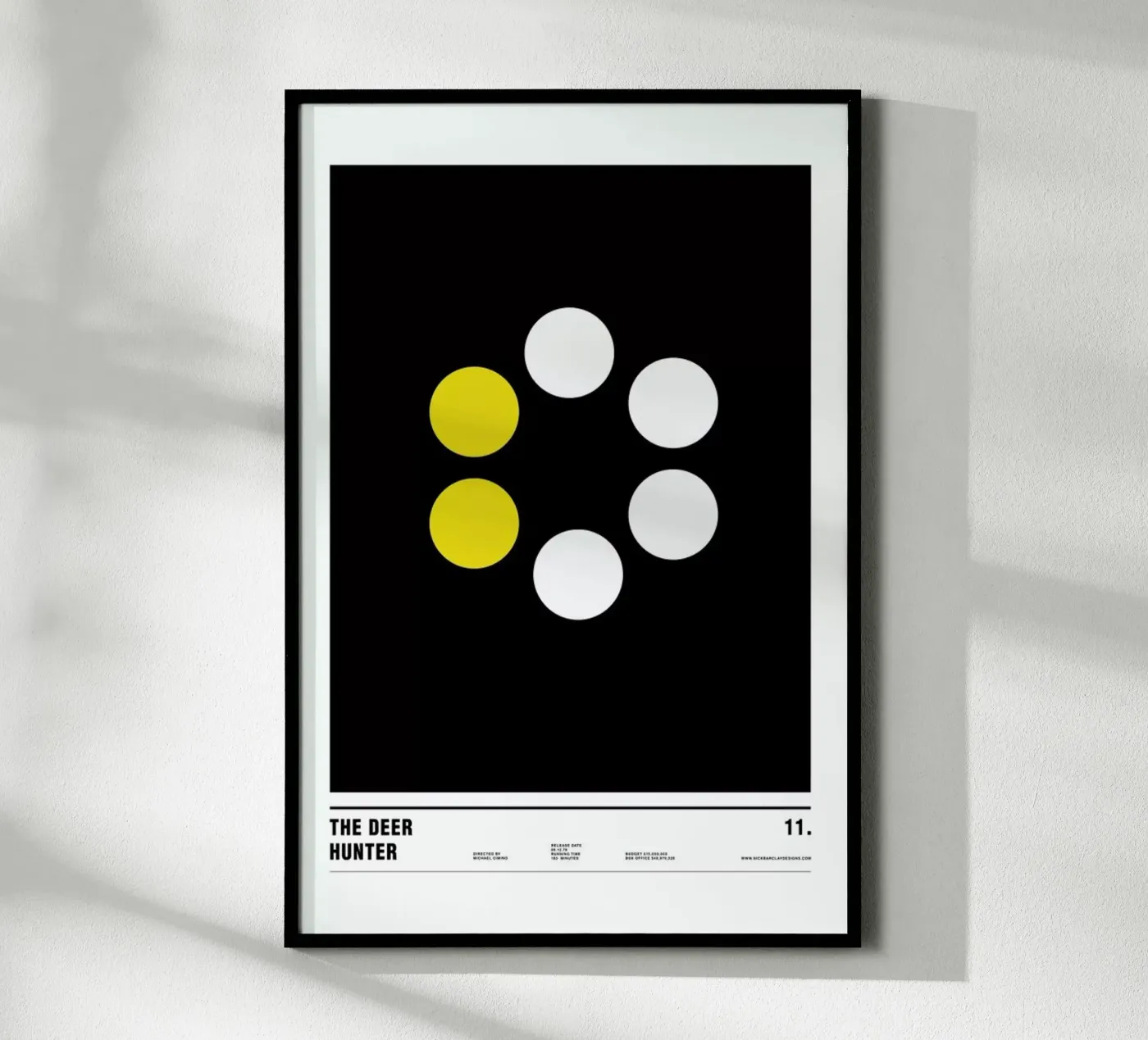 The Deer Hunter poster da Nick Barclay