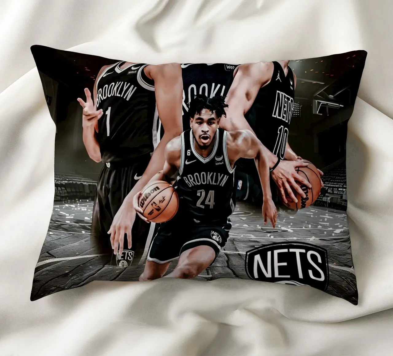 Brooklyn Nets cuscino da tenten