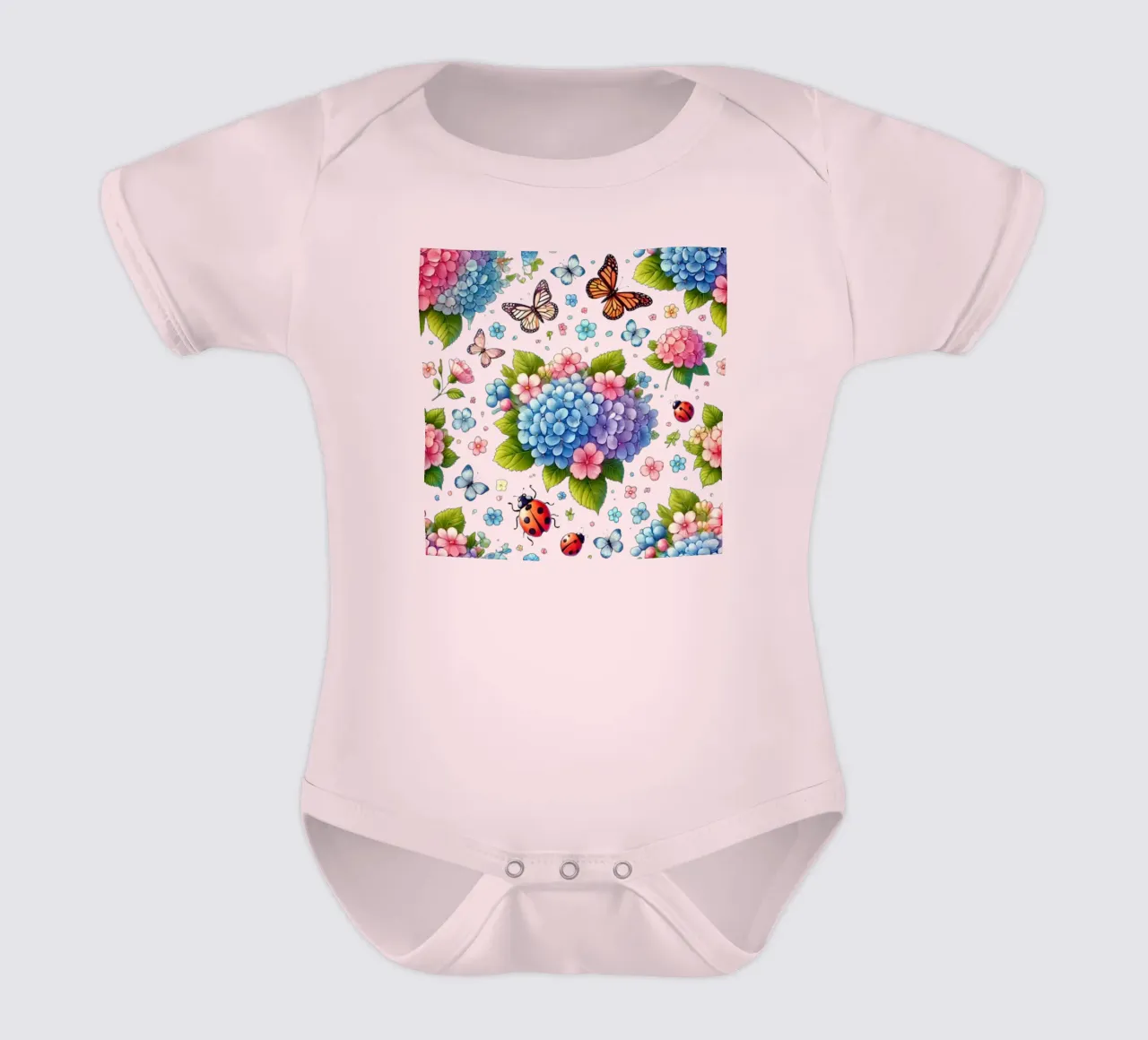 Hydrangea Harmony body bébé de Organic Aesthetics