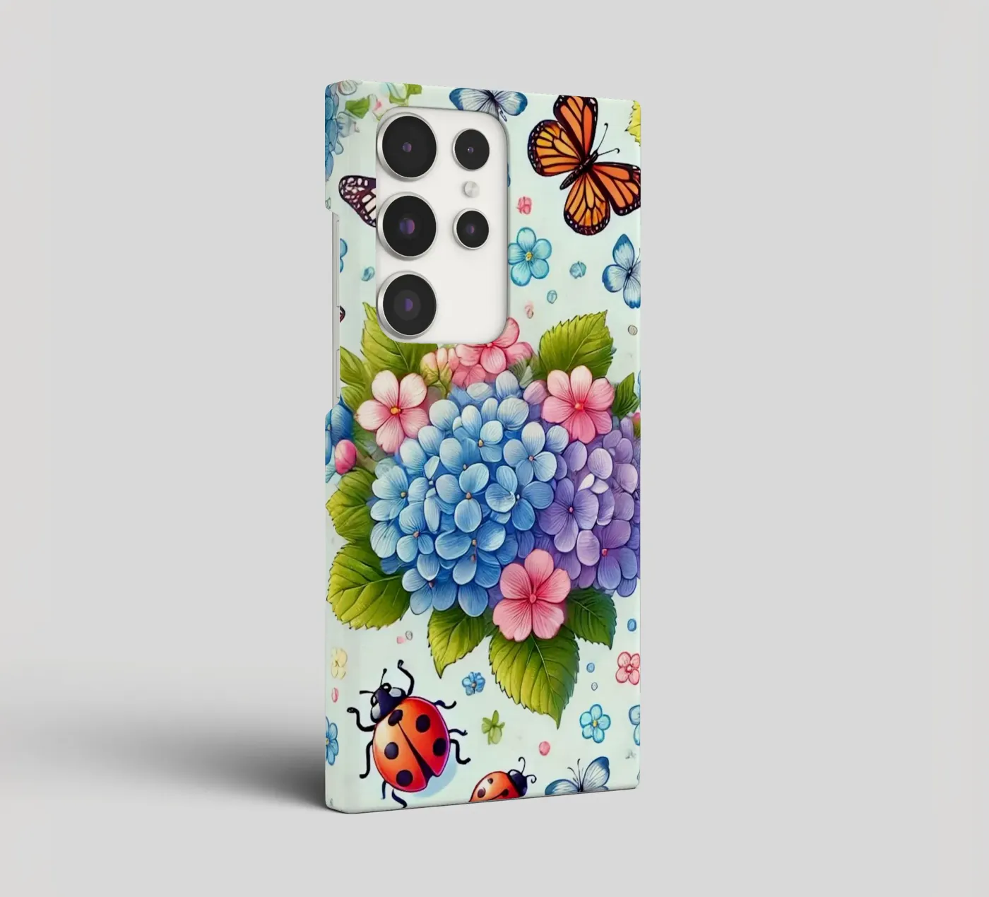 Hydrangea Harmony cover samsung da Organic Aesthetics