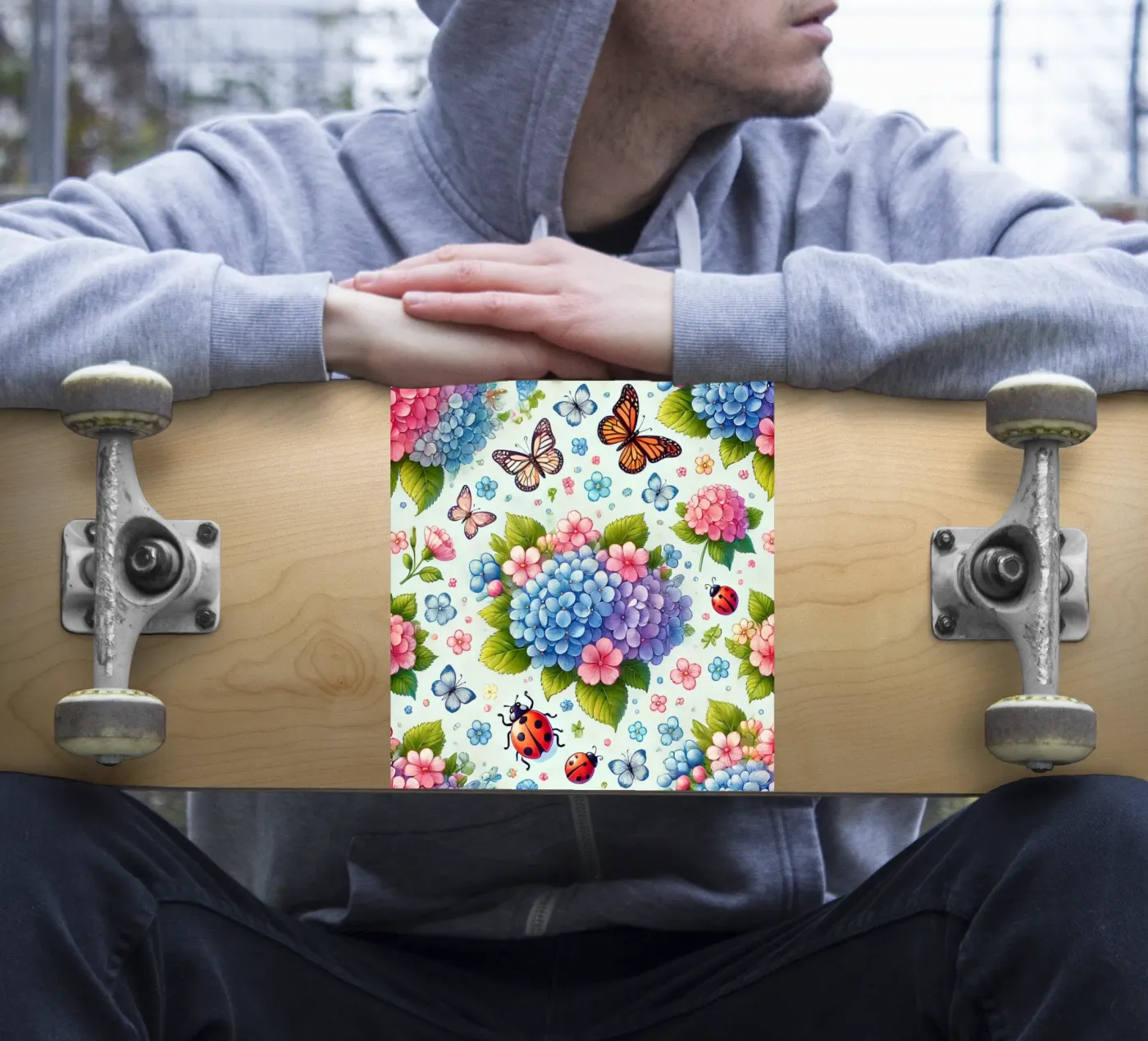 Hydrangea Harmony adesivo da Organic Aesthetics