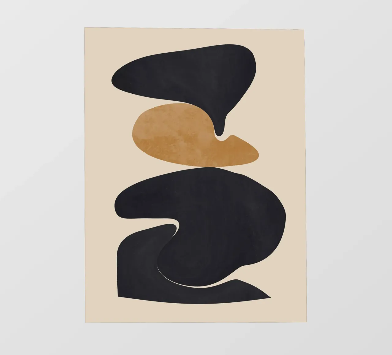 Modern Abstract Shapes 115 backlit film by ThingDesign