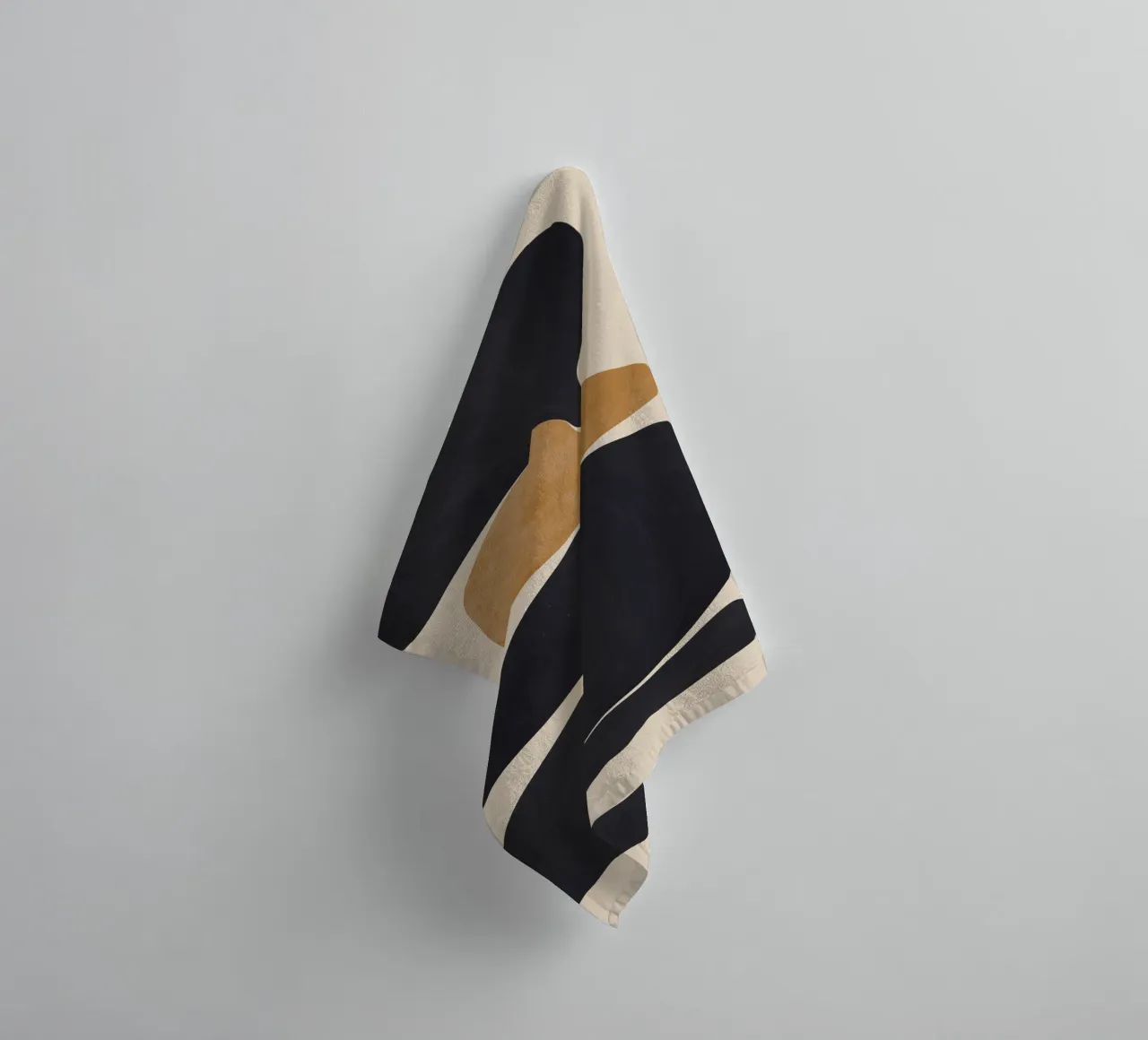 Modern Abstract Shapes 115 towel by ThingDesign