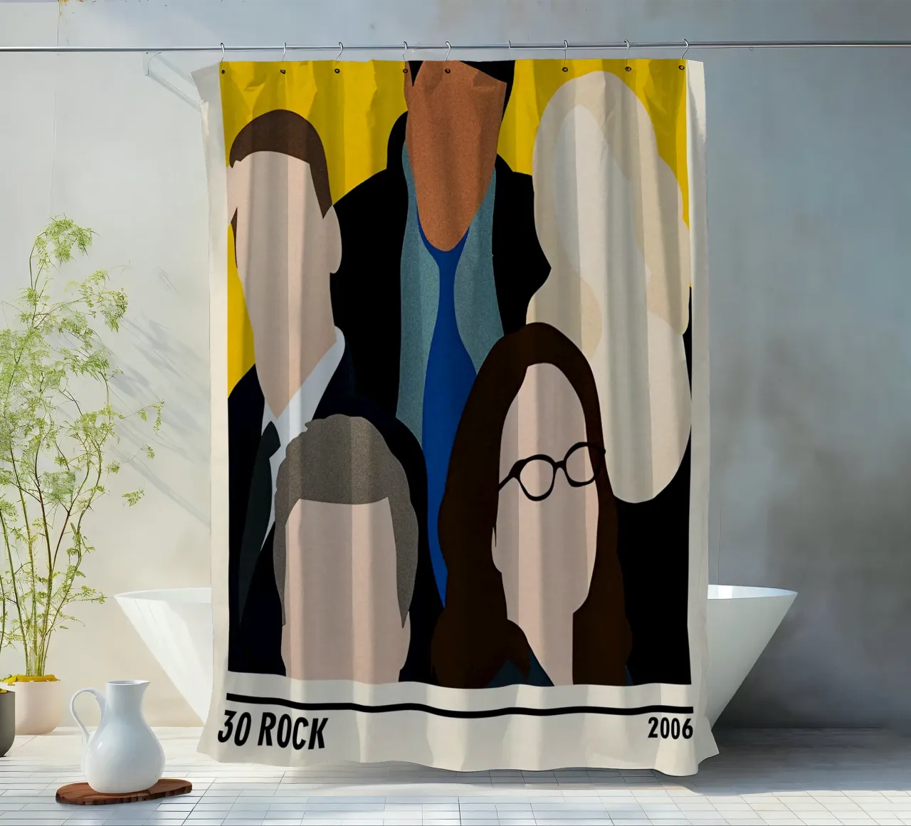 30 Rock shower curtain by TheArtstudio