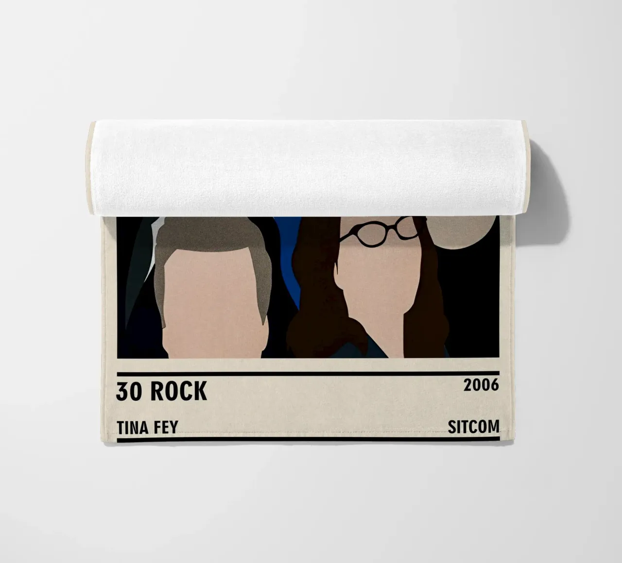 30 Rock Strandtuch von TheArtstudio