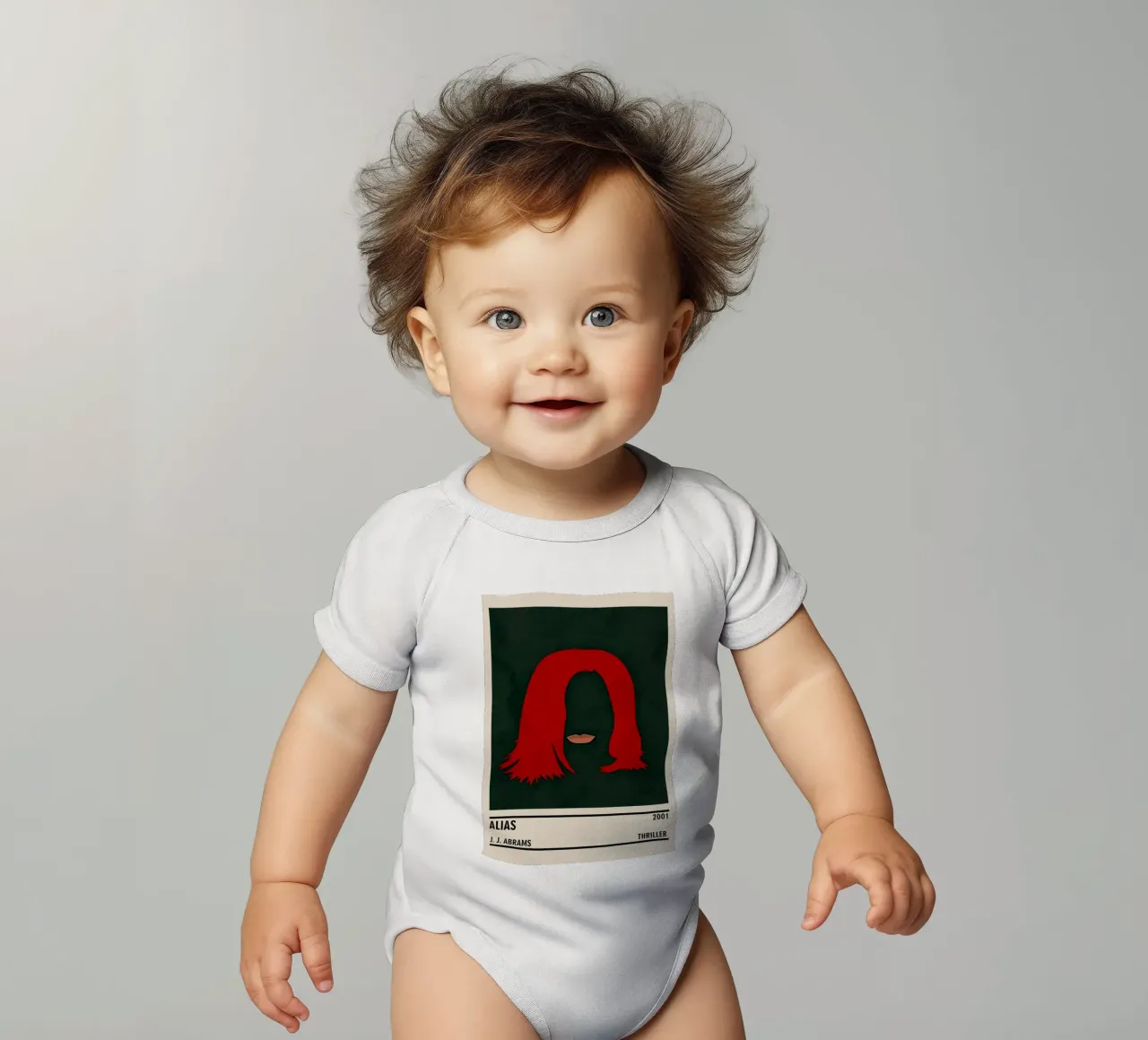 Alias body neonato maniche corte da TheArtstudio