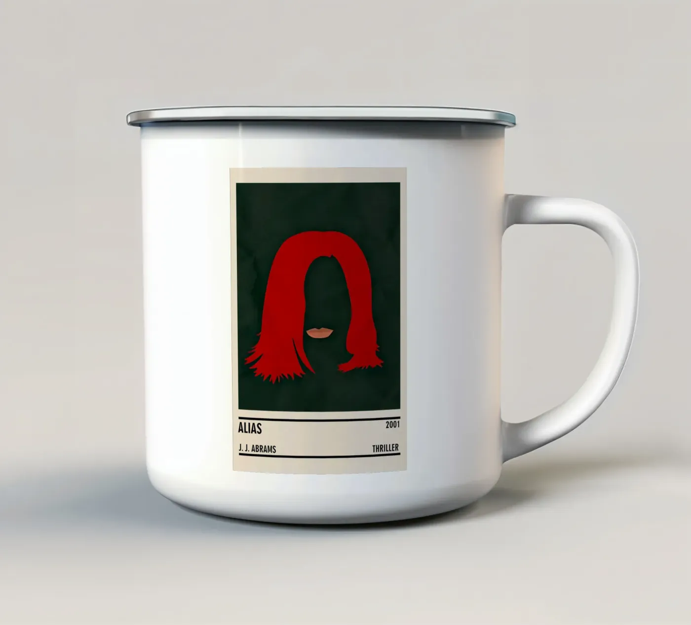 Alias emaille mok van TheArtstudio