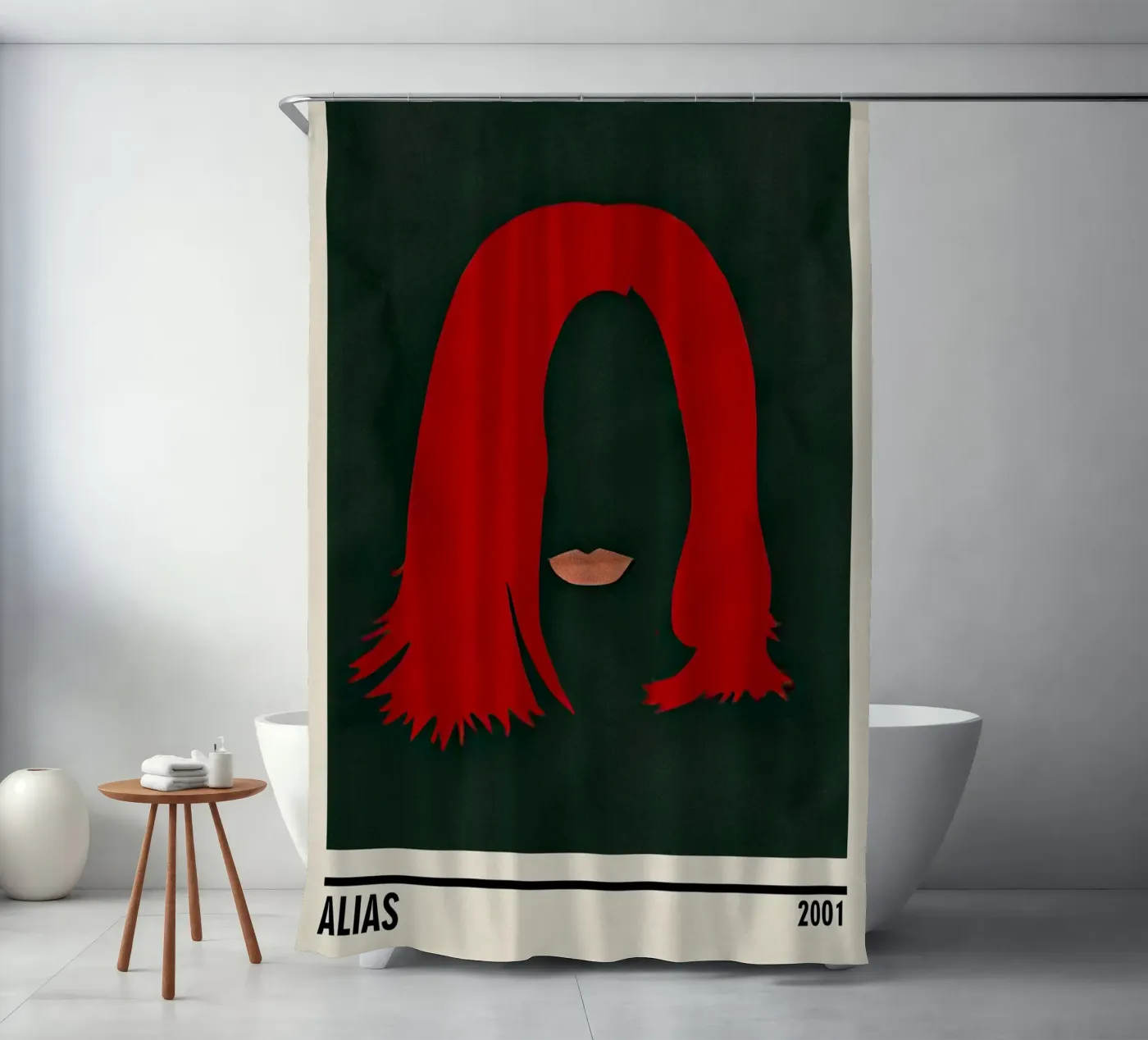 Alias douchegordijn van TheArtstudio