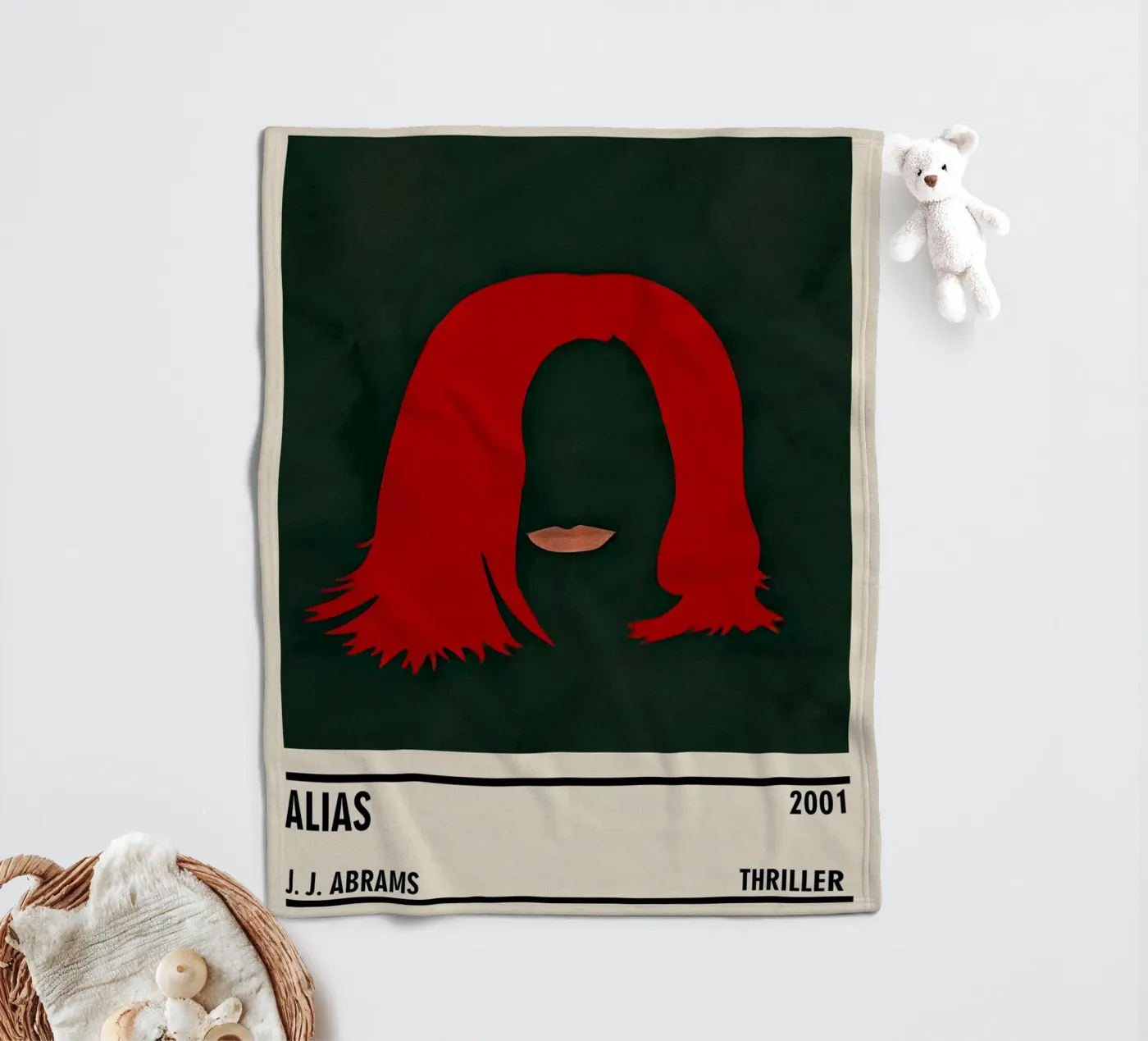Alias fleece blanket by TheArtstudio
