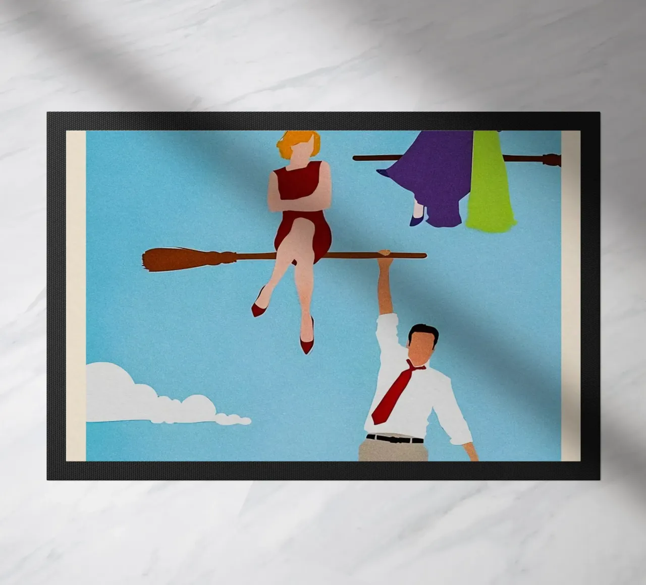 Bewitched deurmat van TheArtstudio