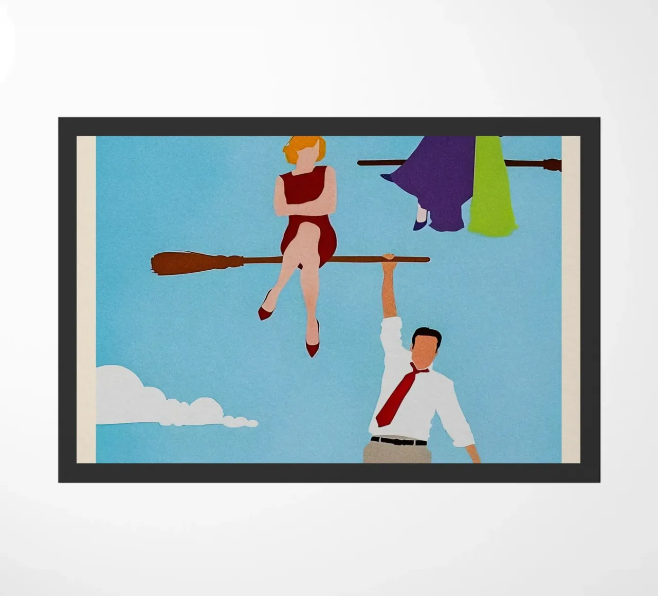 Bewitched deurmat van TheArtstudio