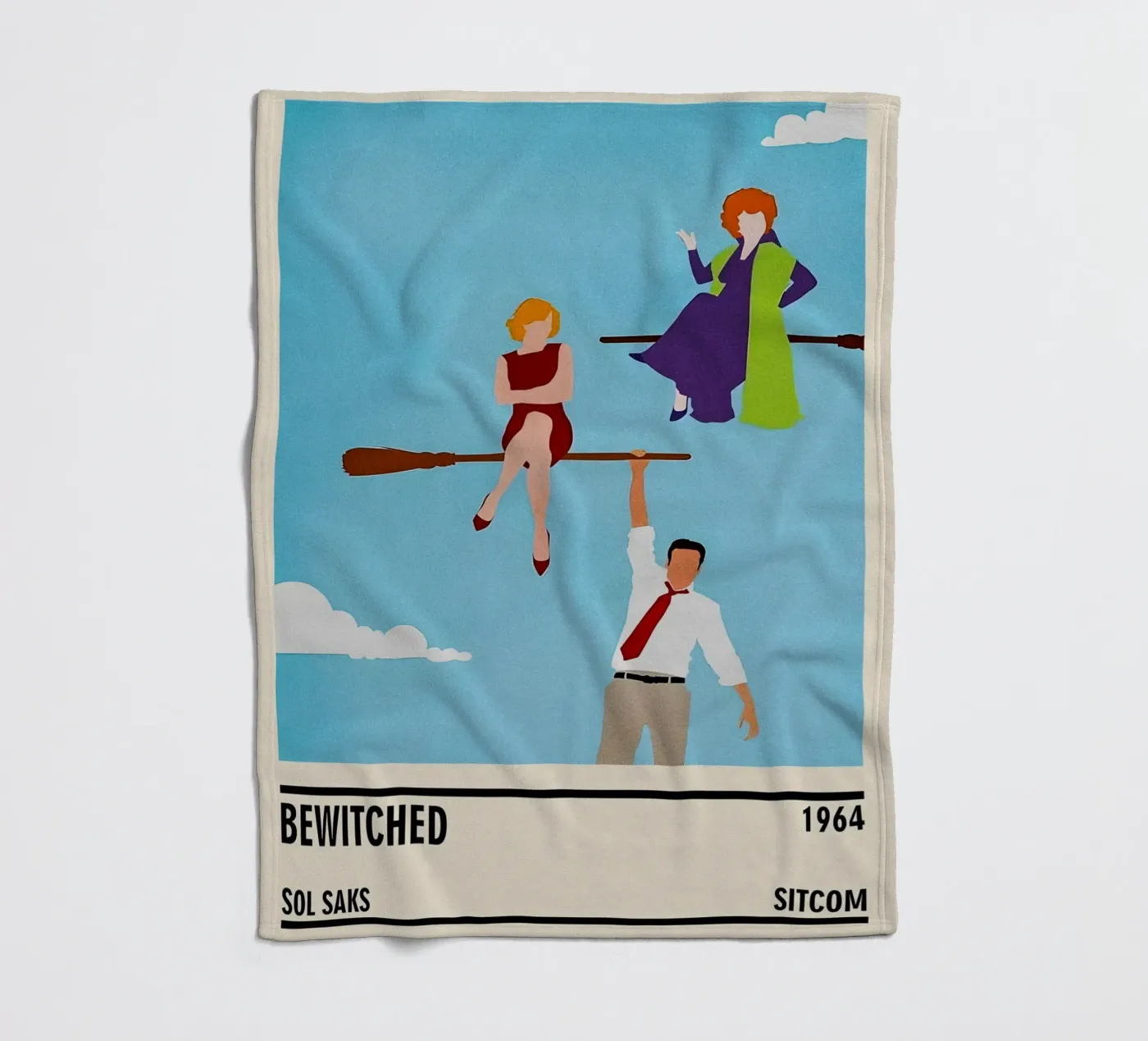Bewitched fleecedeken van TheArtstudio