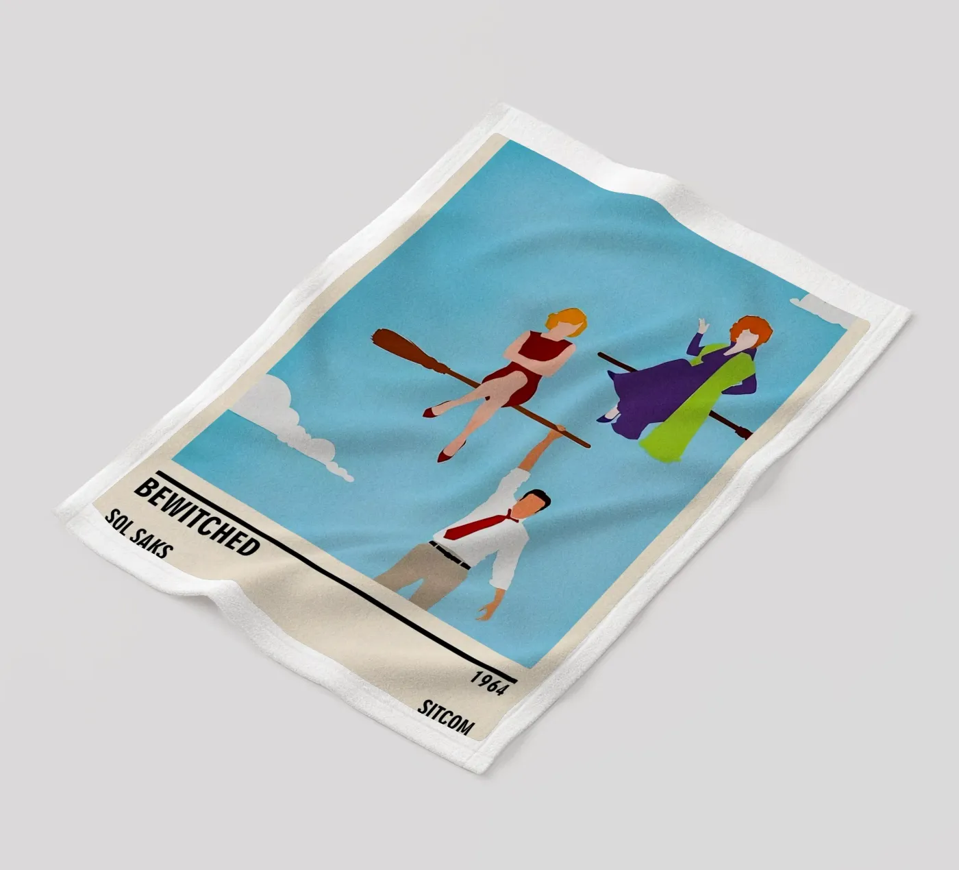 Bewitched fleecedeken van TheArtstudio