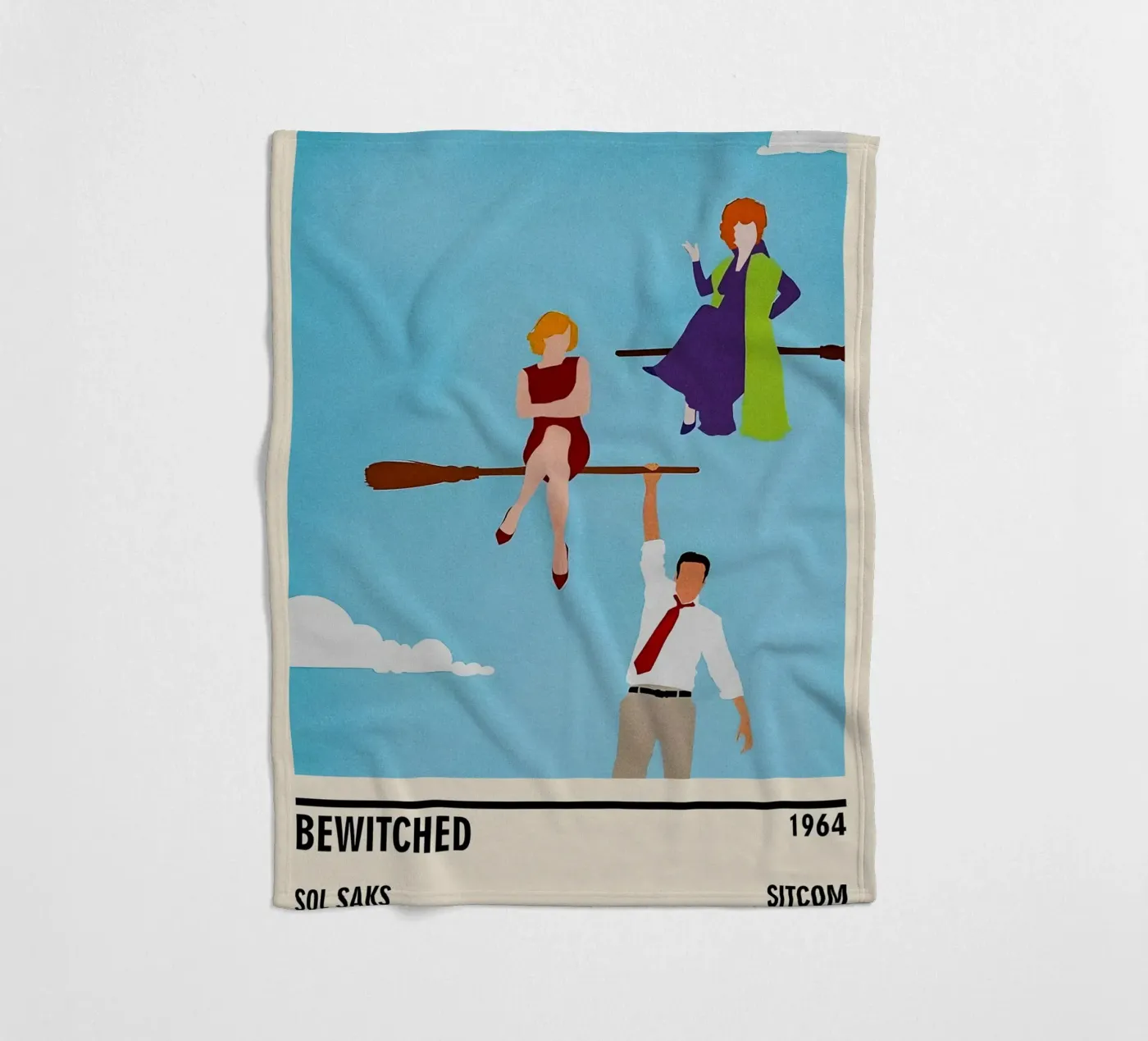 Bewitched fleecedeken van TheArtstudio