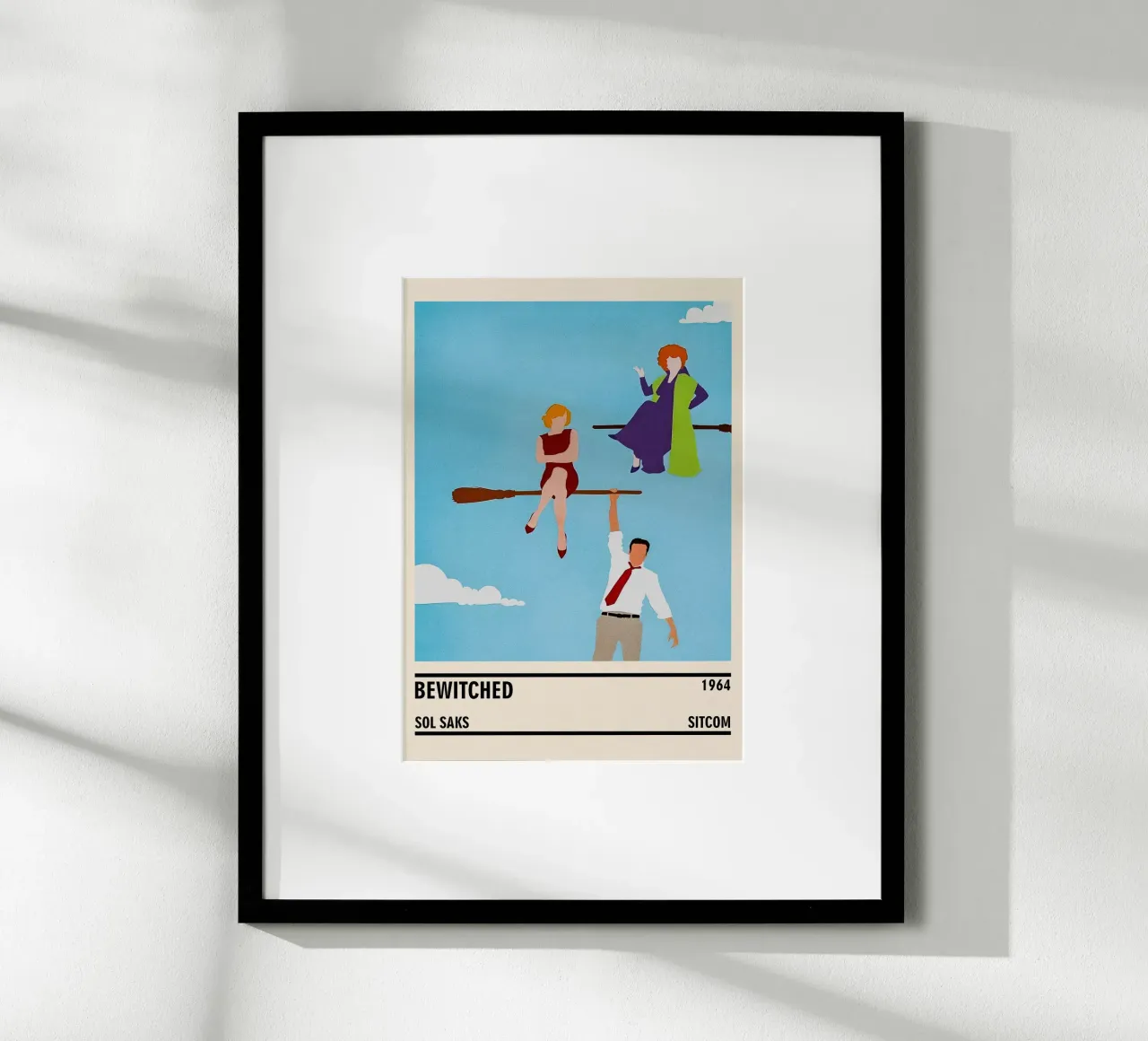 Bewitched poster con telaio in alluminio da TheArtstudio