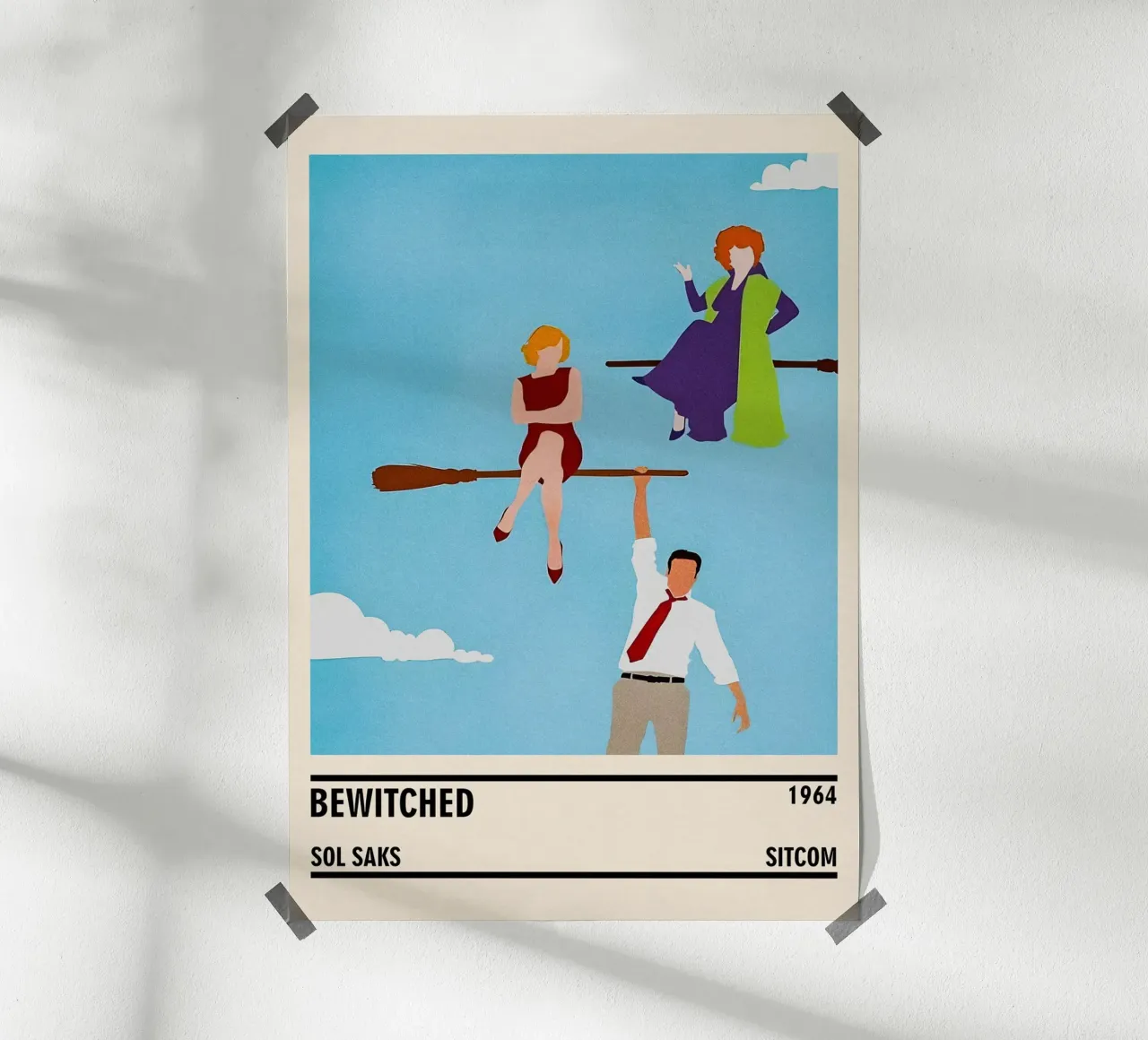 Bewitched poster con telaio in alluminio da TheArtstudio