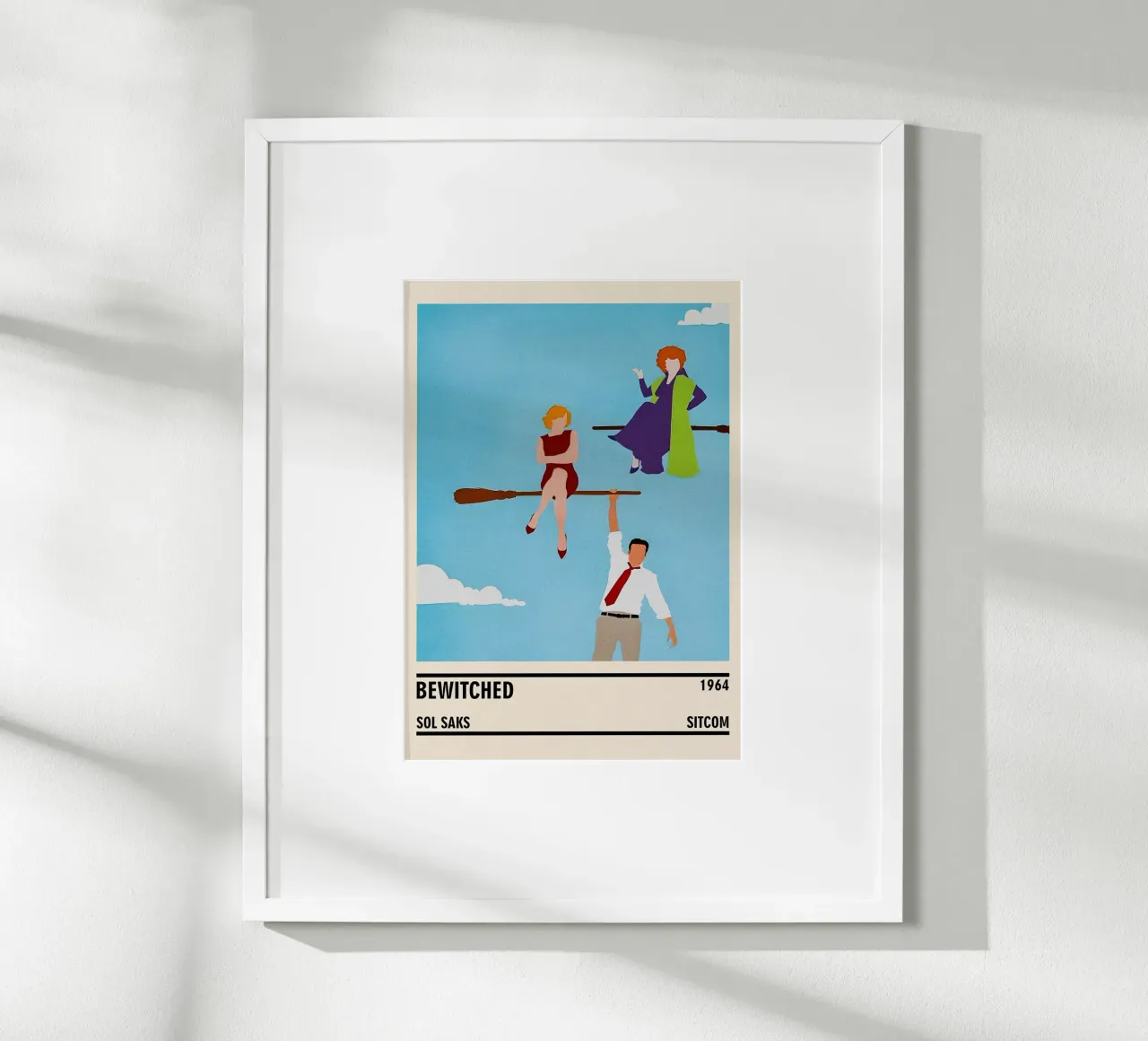 Bewitched poster con telaio in alluminio da TheArtstudio