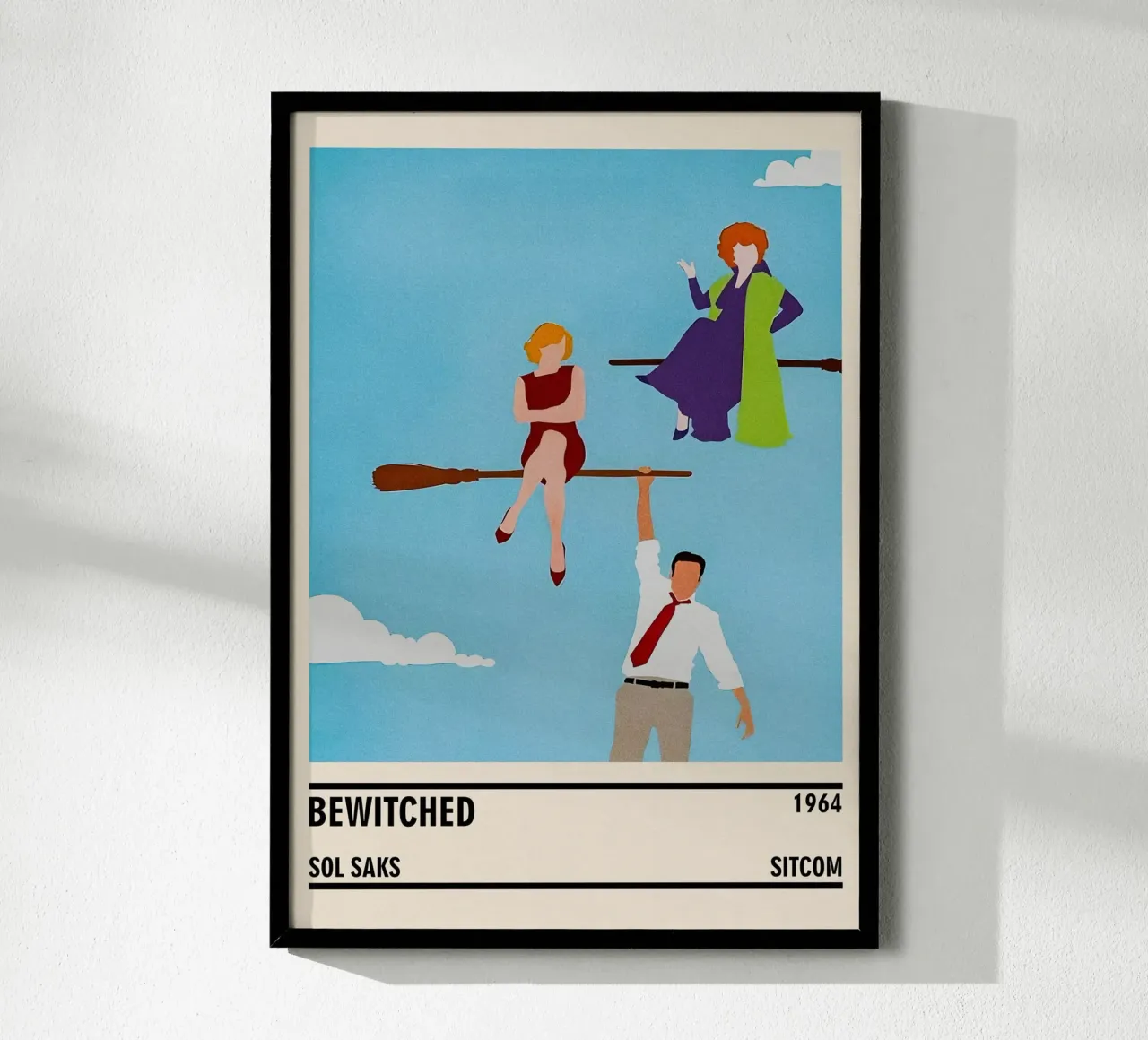 Bewitched poster con telaio in alluminio da TheArtstudio