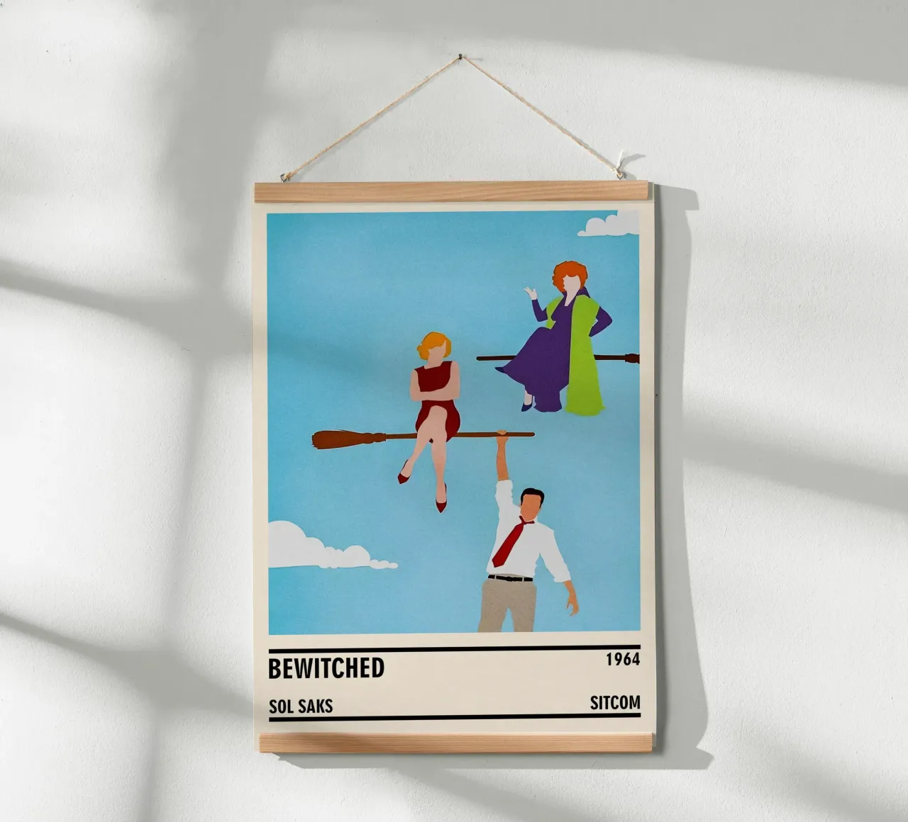 Bewitched poster con telaio in alluminio da TheArtstudio