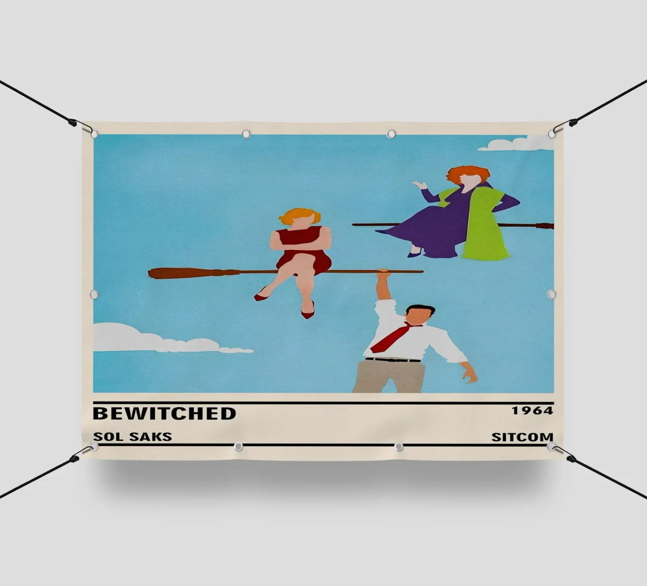 Bewitched telo in pvc da TheArtstudio