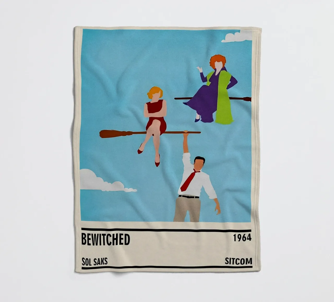 Bewitched coperta in pile da TheArtstudio