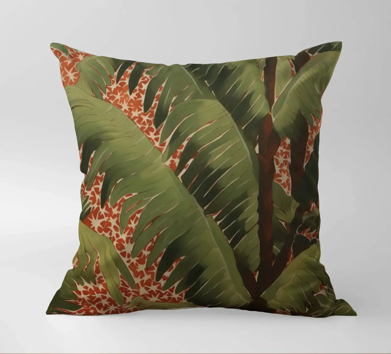 Flora estiva di palme cuscino da Carinaprint