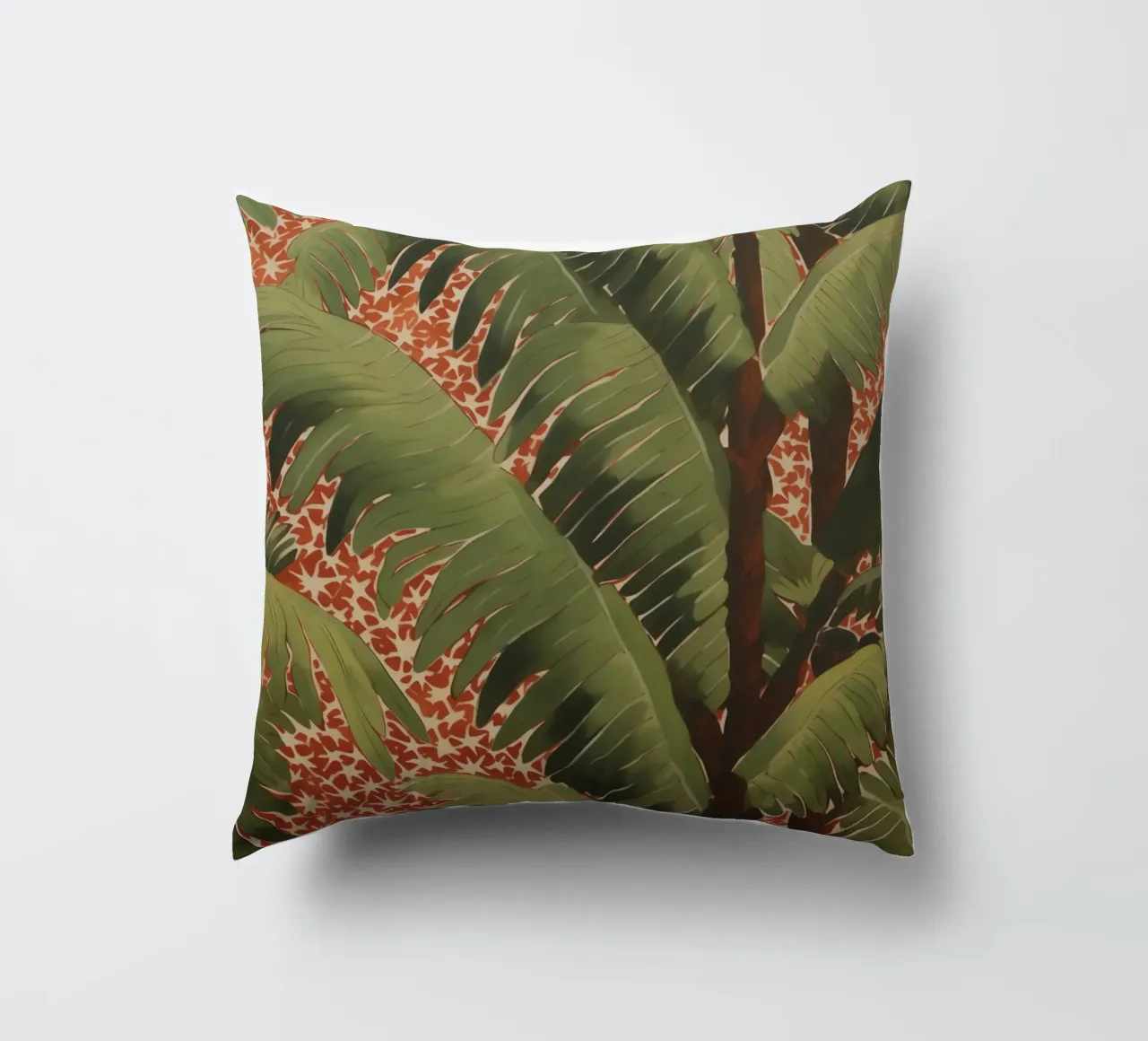 Flora estiva di palme cuscino da Carinaprint
