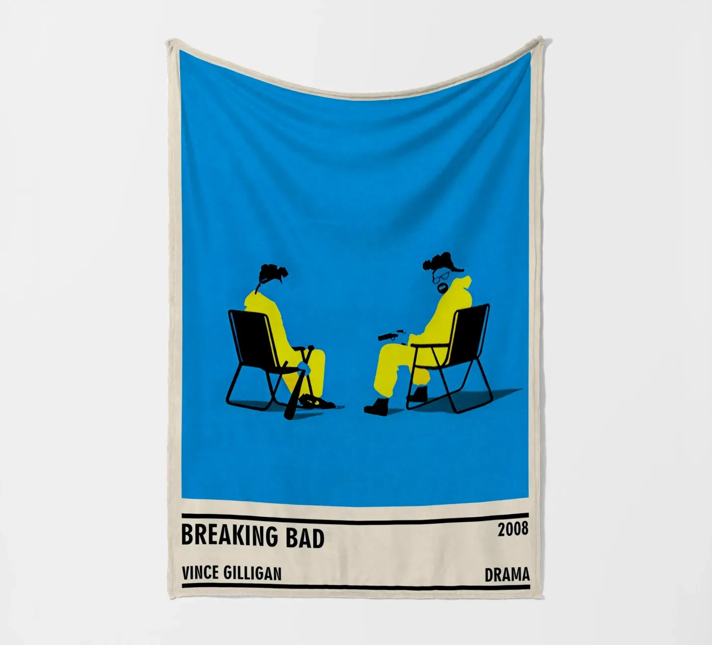 Breaking Bad fleecedeken van TheArtstudio