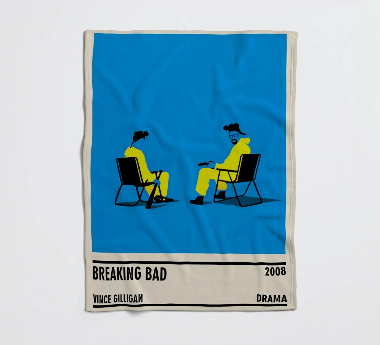 Breaking Bad fleecedeken van TheArtstudio