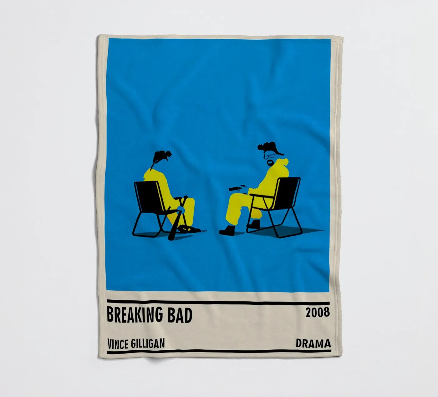 Breaking Bad fleecedeken van TheArtstudio