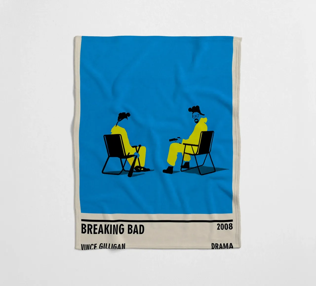 Breaking Bad fleecedeken van TheArtstudio
