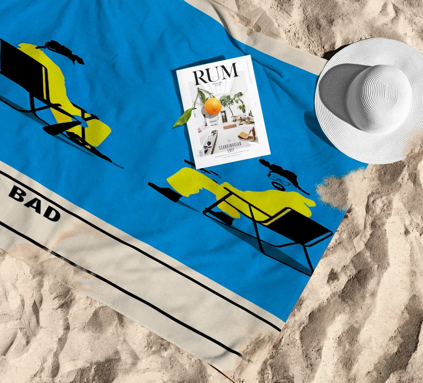Breaking Bad strandhanddoek van TheArtstudio
