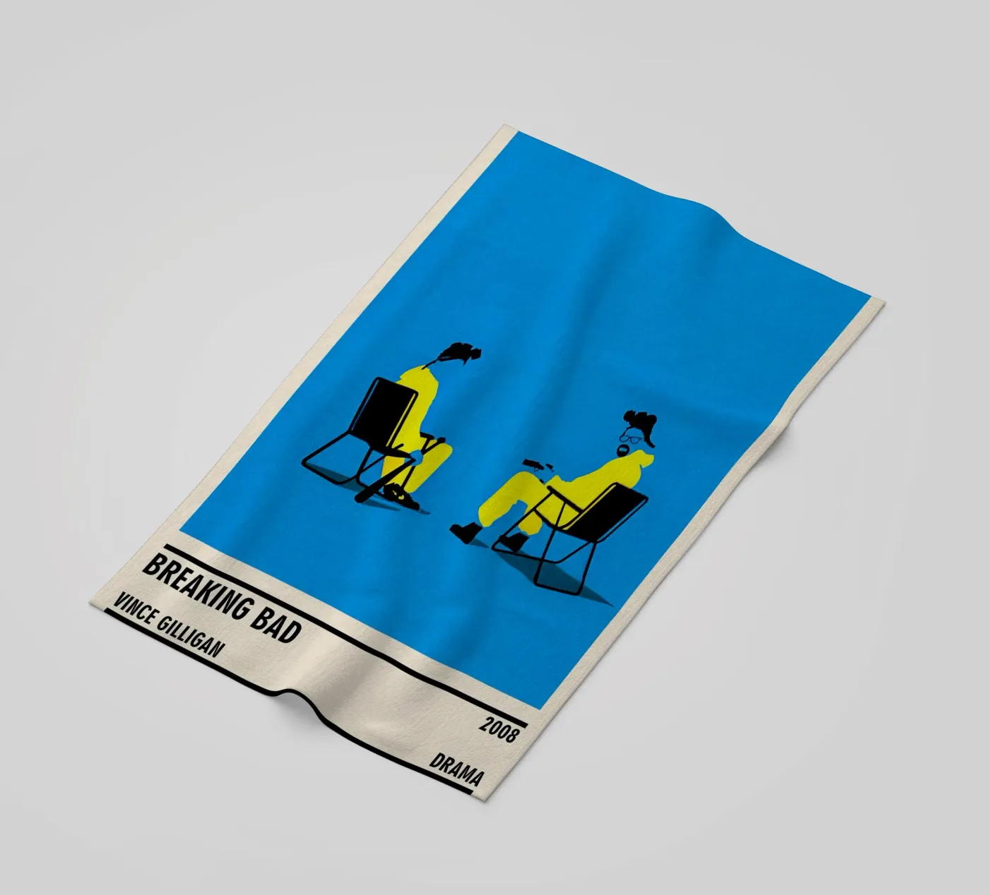Breaking Bad strandhanddoek van TheArtstudio