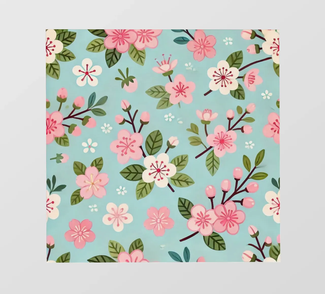 Sakura Serenity telo in pvc da Organic Aesthetics